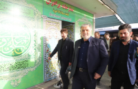 بازدید شهردار قم از روند خدمات‌رسانی به زائران در پارکسوار شمالی در ایام تعطیلات نیمه خرداد
